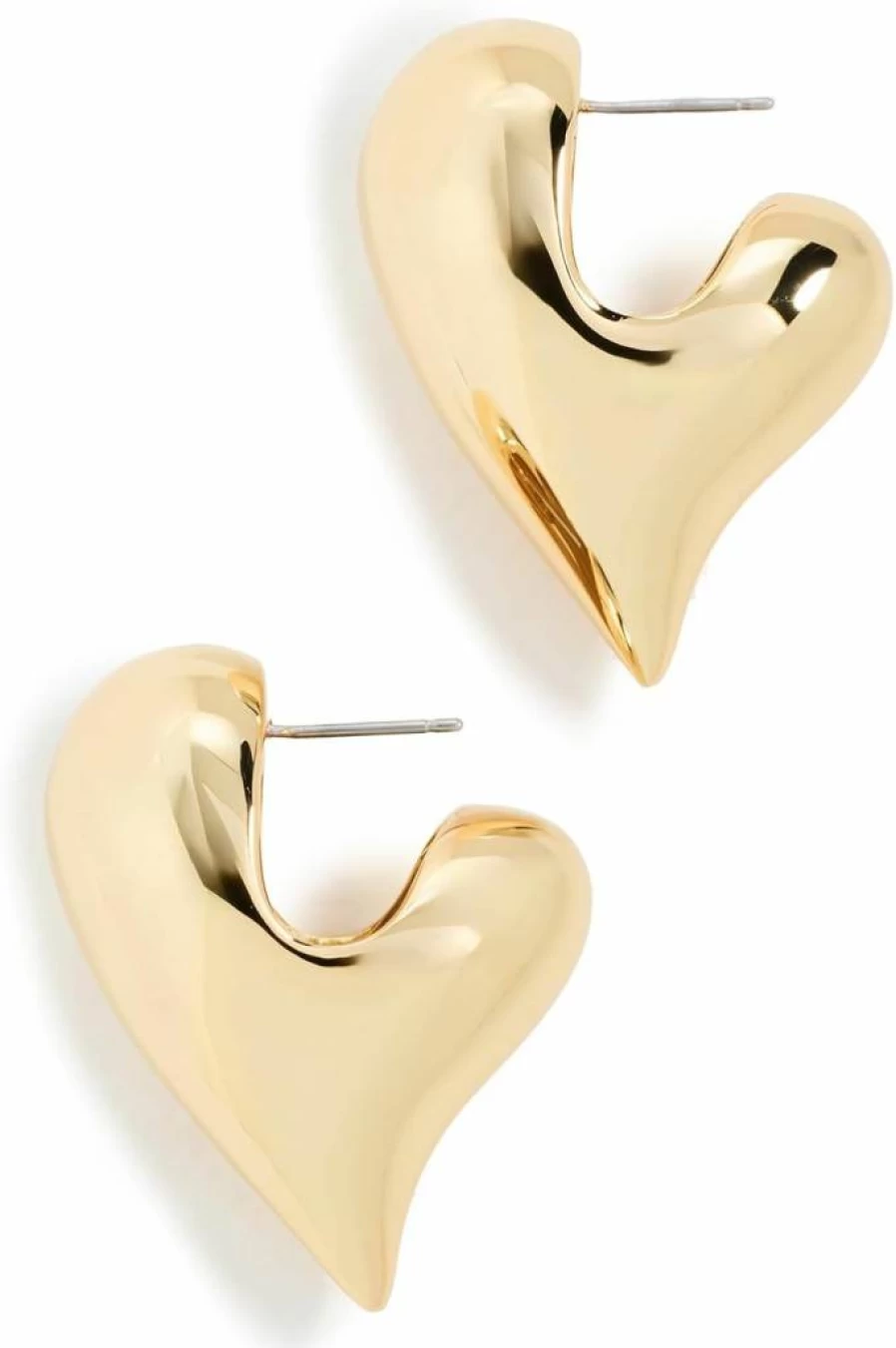 JENNY BIRD Art Heart Puff Earrings for Women - Elegant Designer Studs
