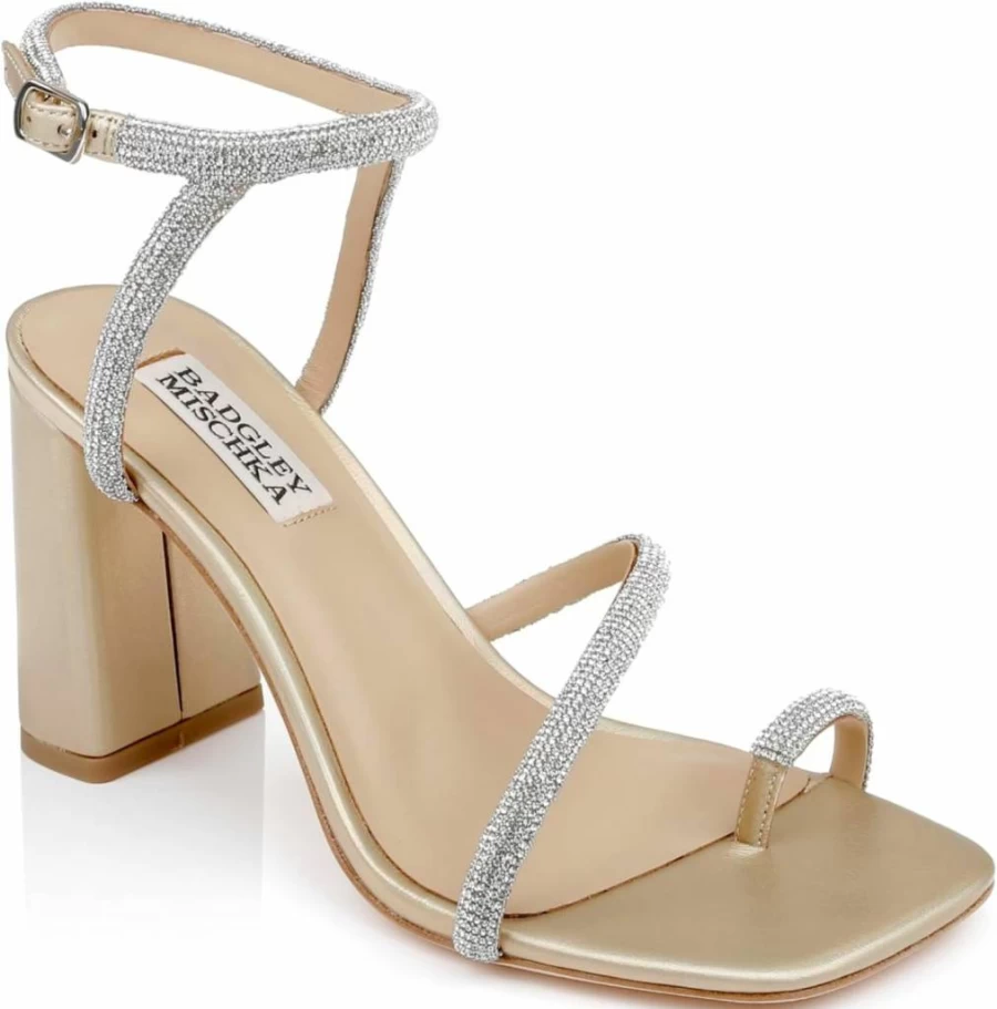 Badgley Mischka Women's Dalilah Heels - Elegant High Heel Sandals for Women