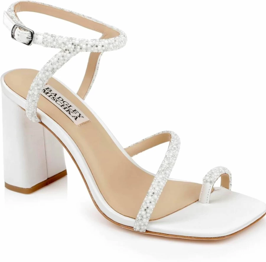 Badgley Mischka Women's Dalilah Heels - Elegant High Heel Sandals for Women