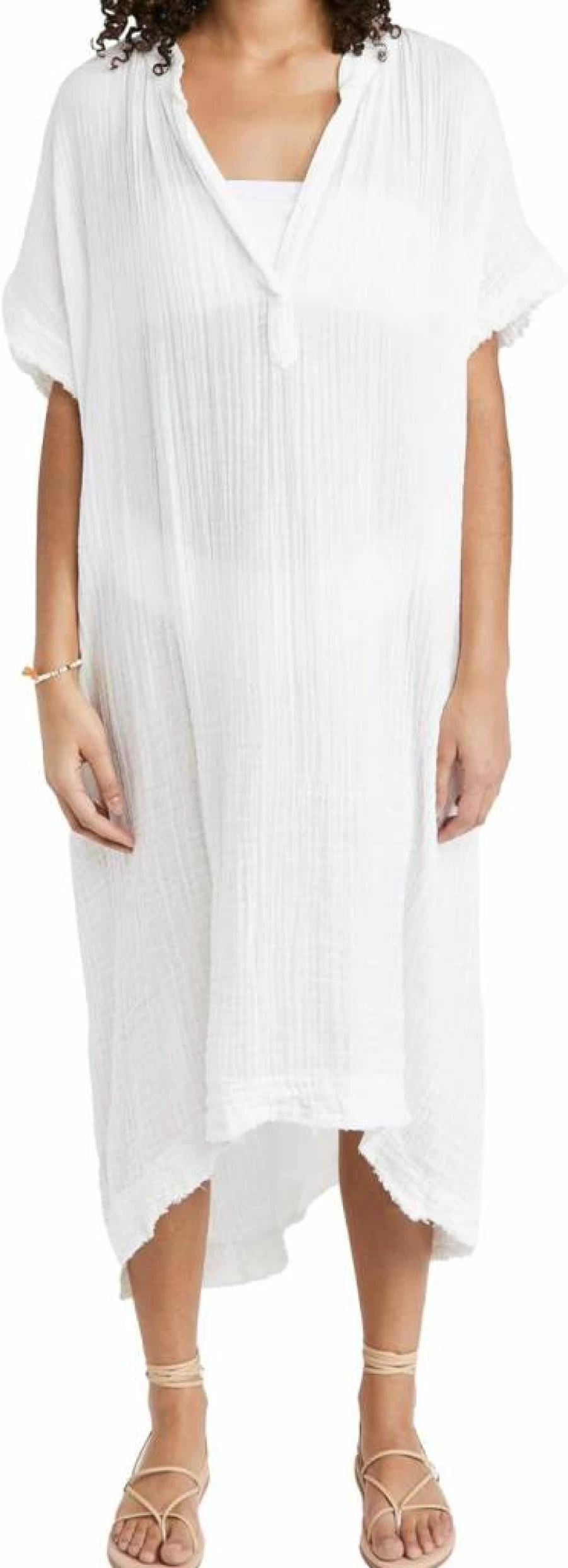 9SEED Women's Elegant Tunisia Caftan - Traditional Embroidered Kaftan Dress for Special Occasions