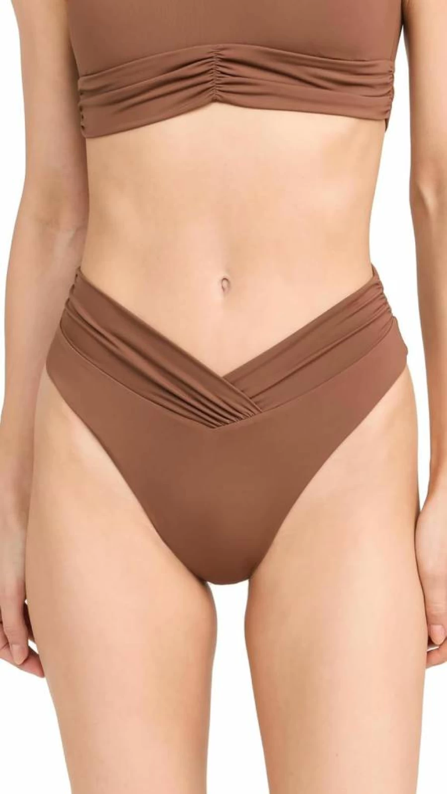 Riot Swim Women's Pico Bikini Bottoms - High-Waisted Swimwear for Women