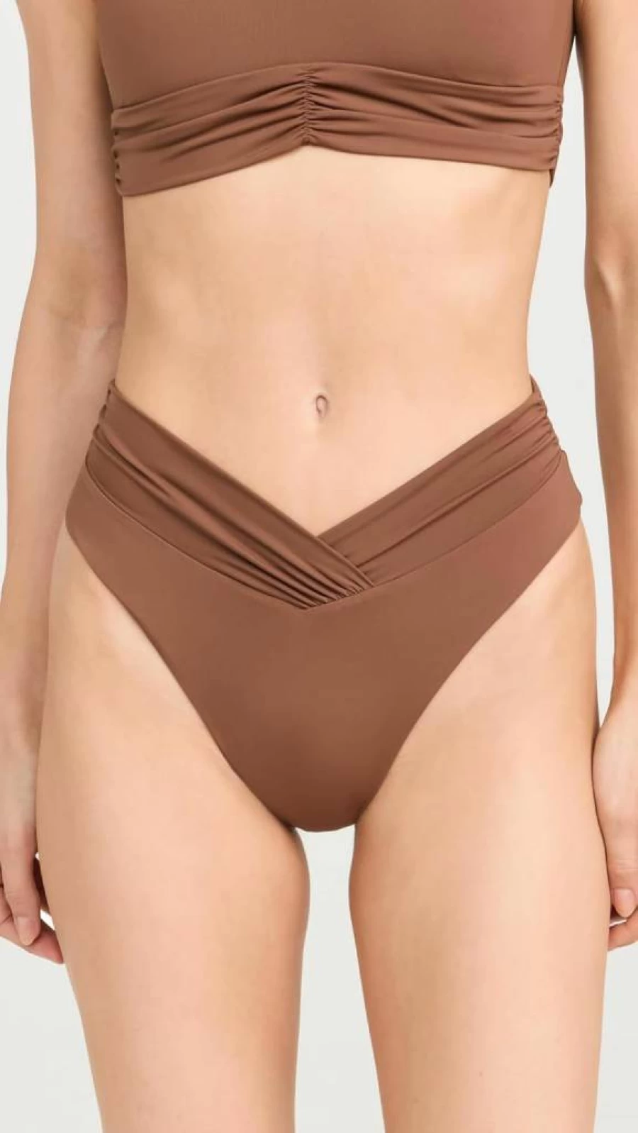 Riot Swim Women's Pico Bikini Bottoms - High-Waisted Swimwear for Women