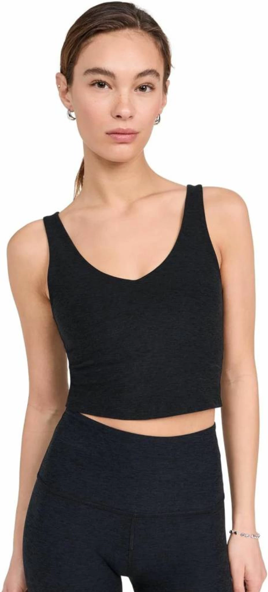 Beyond Yoga Women's Spacedye Cropped Tank Top - Good Day Workout Shirt