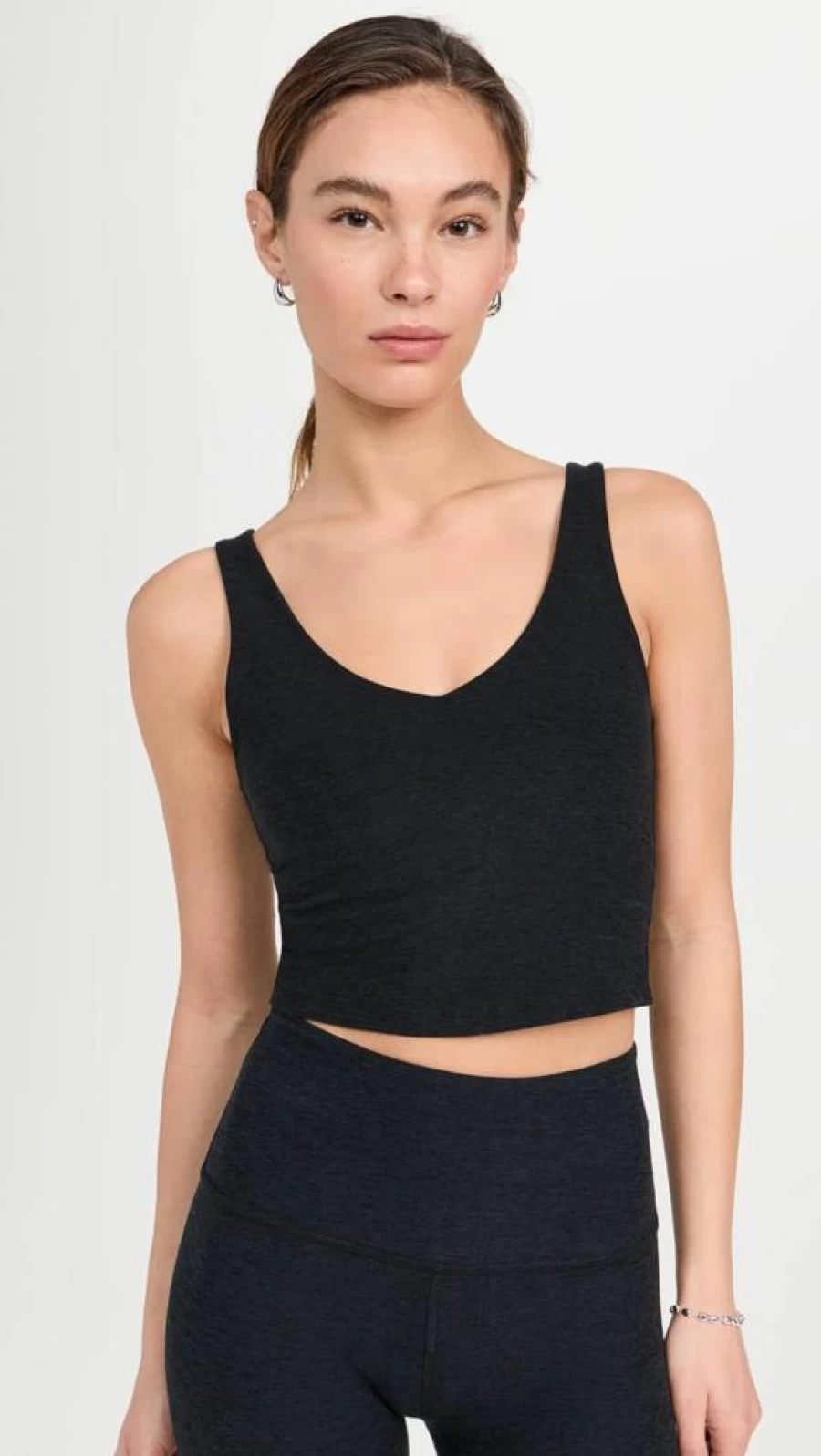 Beyond Yoga Women's Spacedye Cropped Tank Top - Good Day Workout Shirt