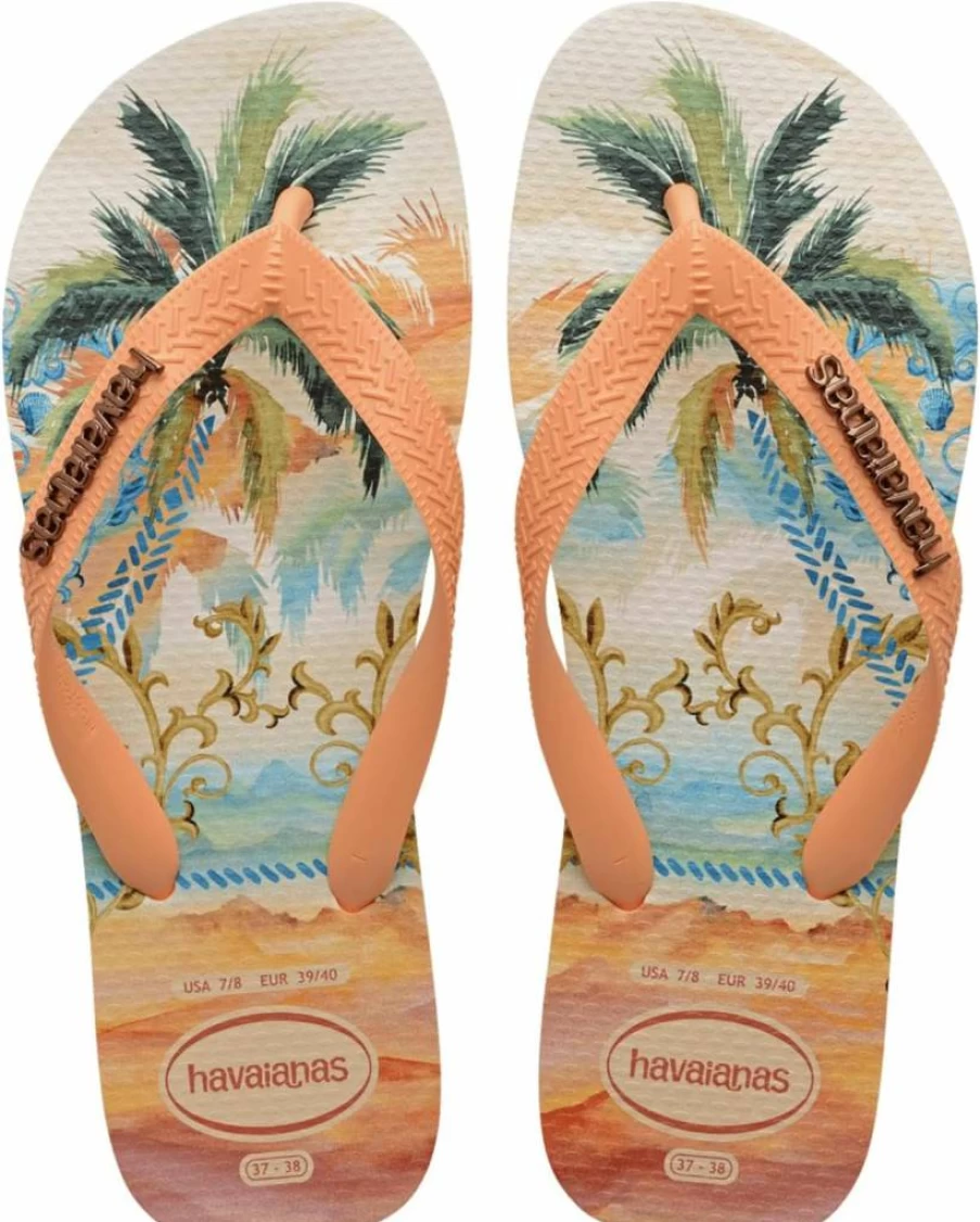 Havaianas Women's Top Tropicalia Flip Flops - Comfortable Summer Sandals for Women