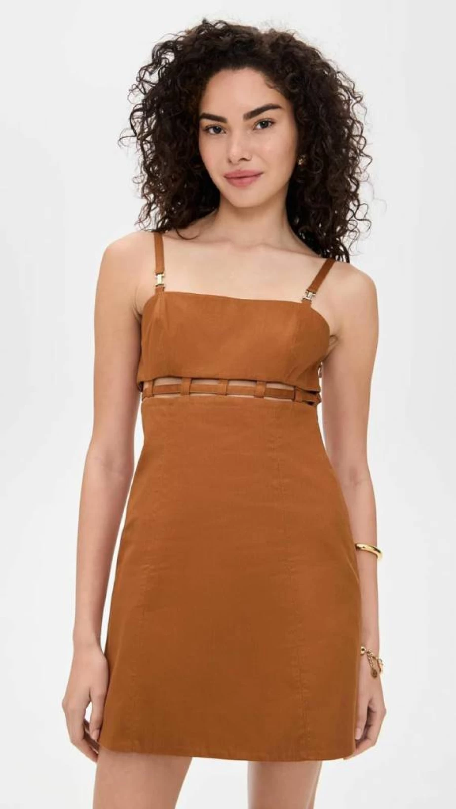 AMUR Women's REI Twill Mini Dress - Stylish Casual Summer Outfit