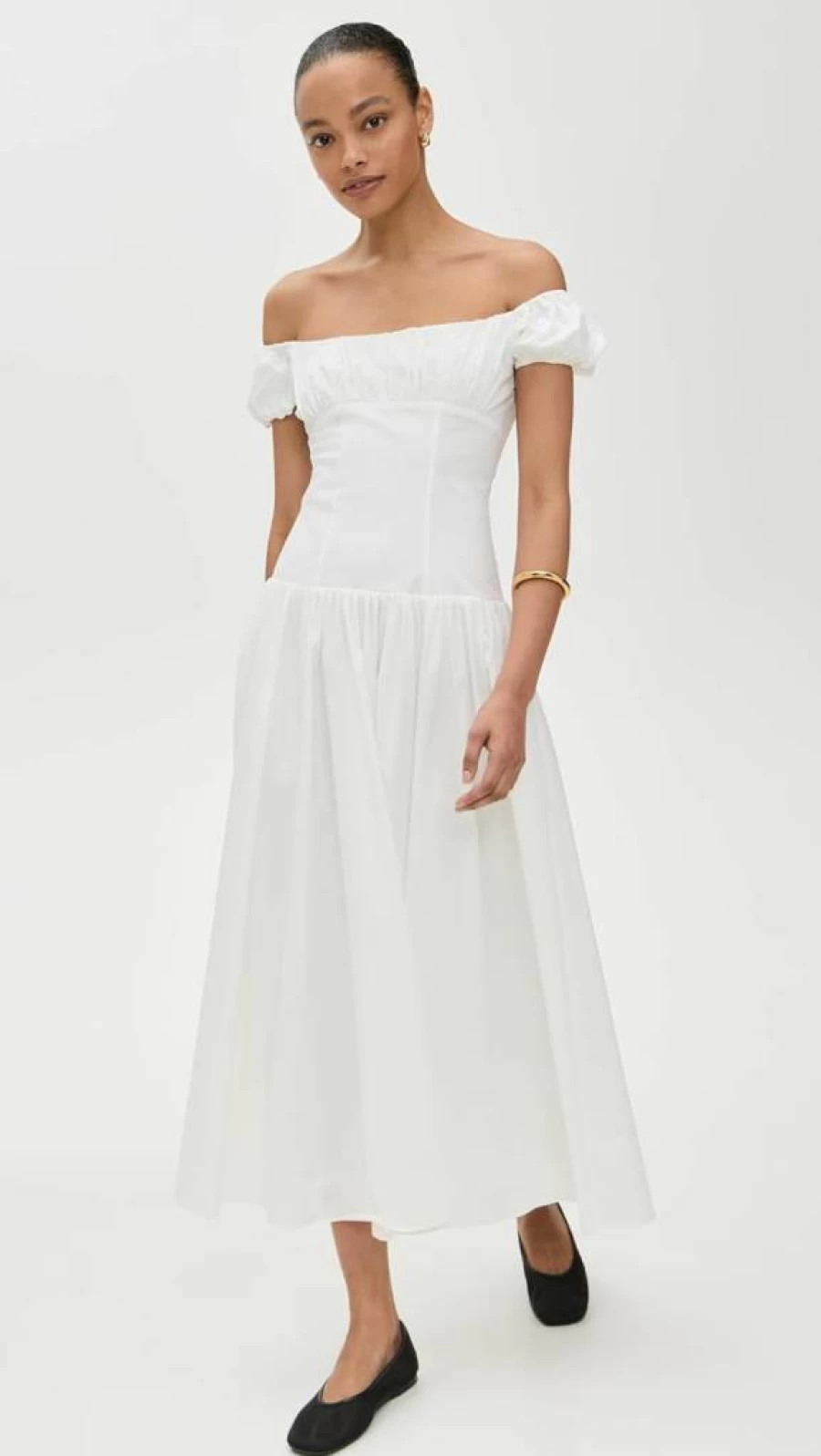 Caroline Constas Women's Augusta Drop Waist Maxi Dress - Elegant Long Flowy Summer Dress