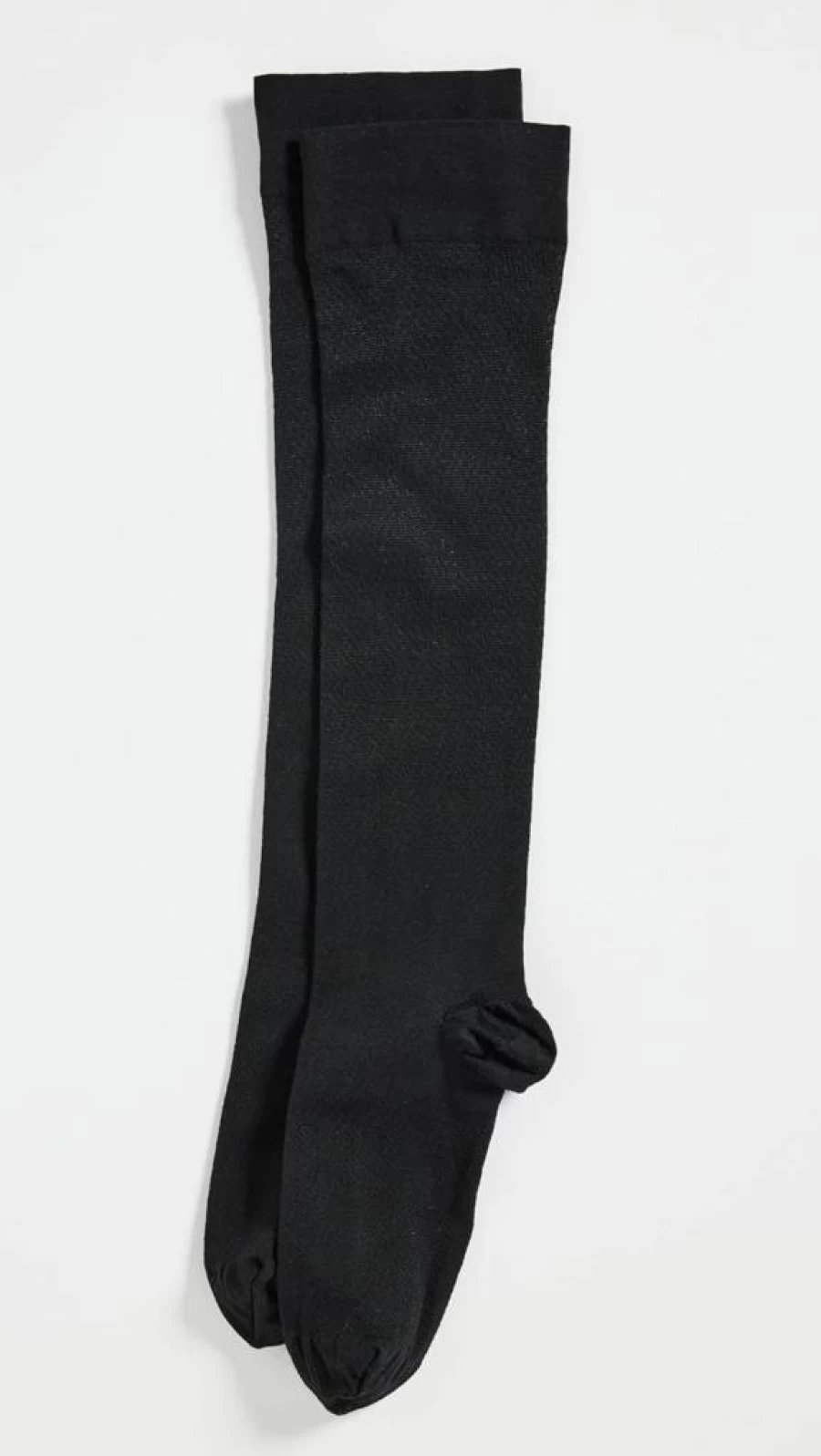 Wolford Women's 40 Denier Graphic Jacquard Compression Knee-High Socks for Travel & Light Leg Support - Matte Finish