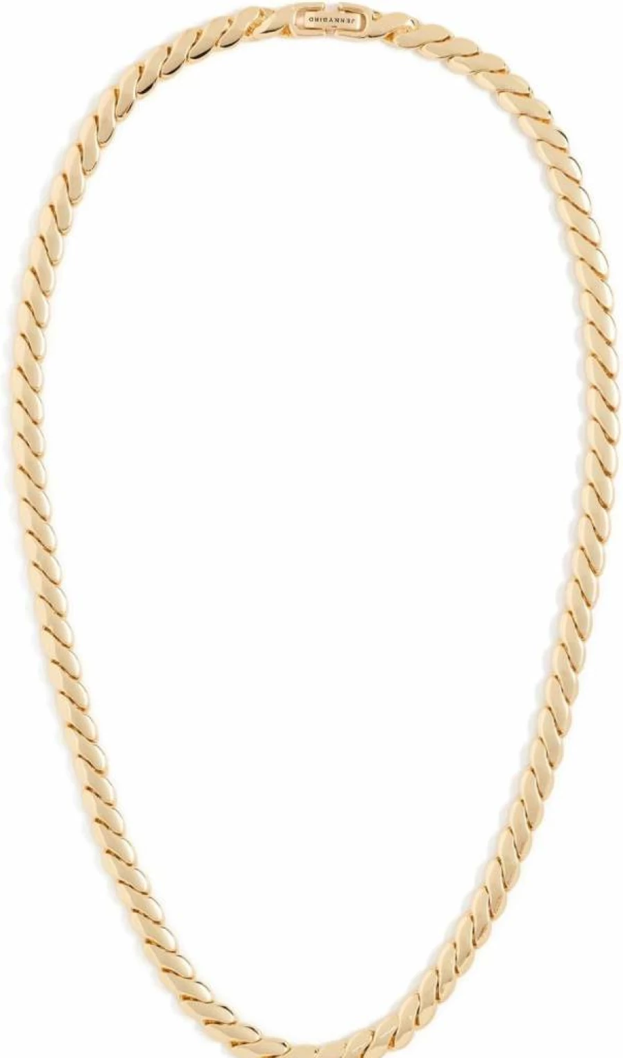 JENNY BIRD Paloma Chain Necklace for Women - Elegant Gold-Tone Link Chain