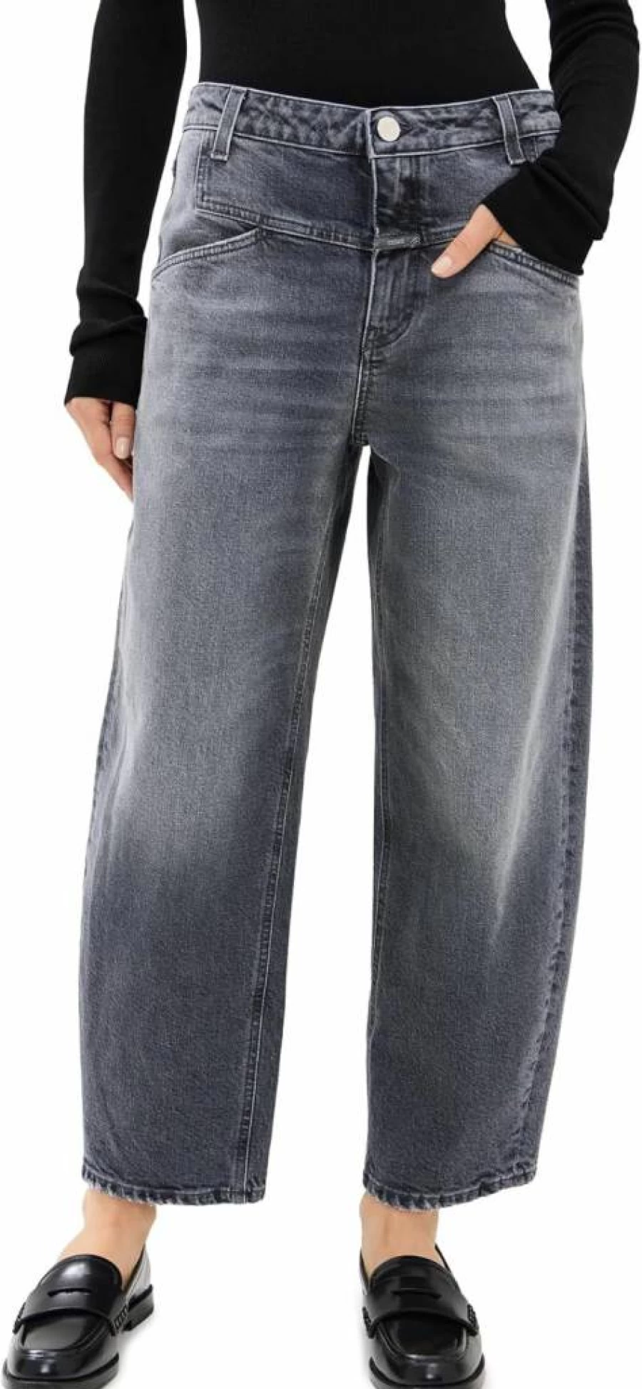 Closed Women's Stover-X High-Rise Slim Fit Jeans - Premium Denim Pants for Style & Comfort