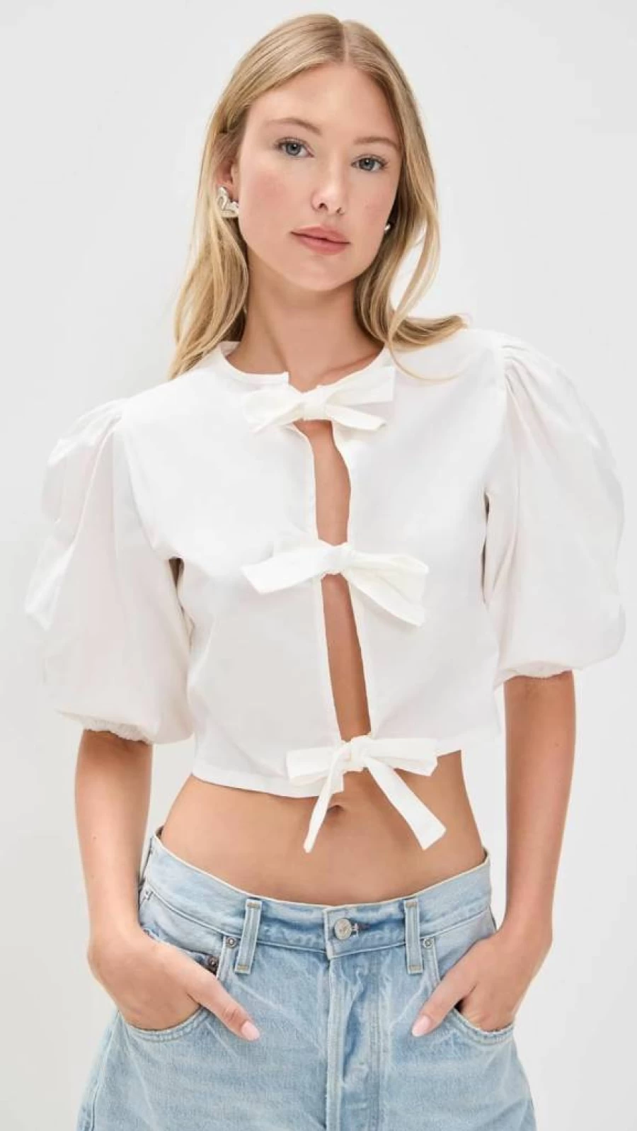 The Lulo Project Women's Orchid Crop Top – Floral Print Short Sleeve Shirt