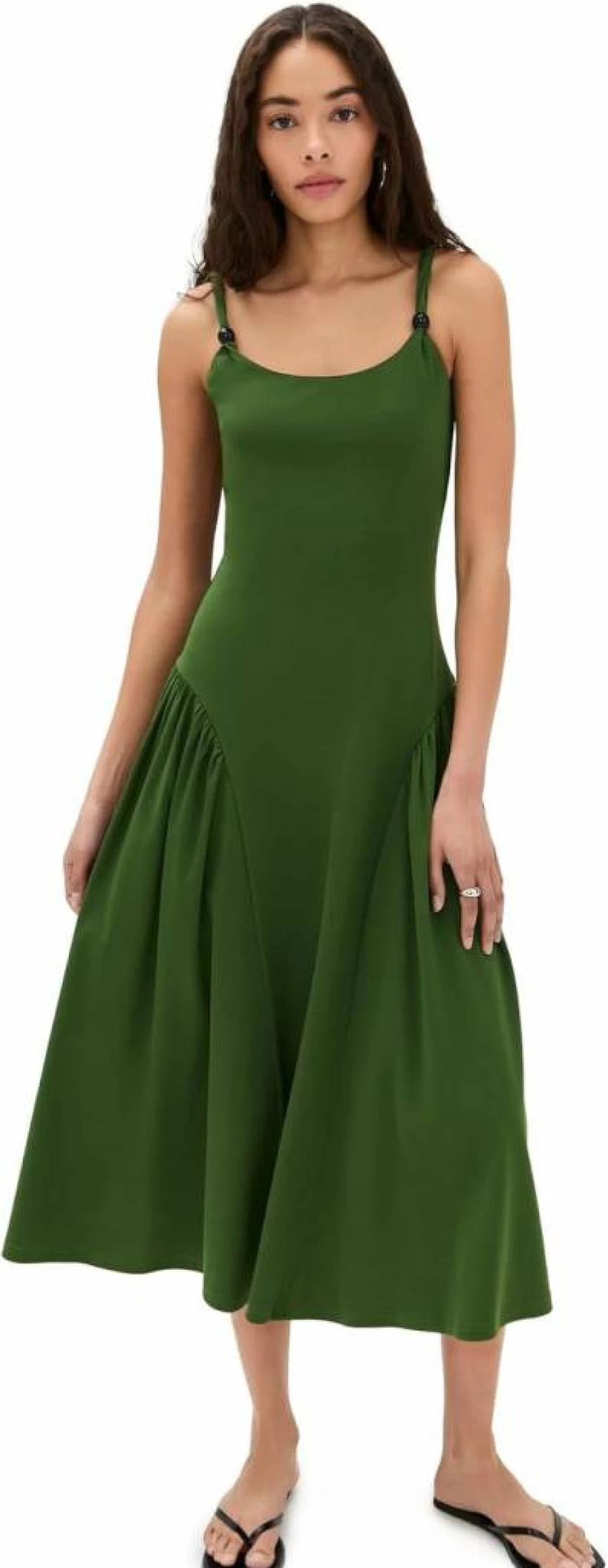 Pixie Market Women's Beaded Strap Summer Dress - Boho Chic Flowy Mini Dress for Women