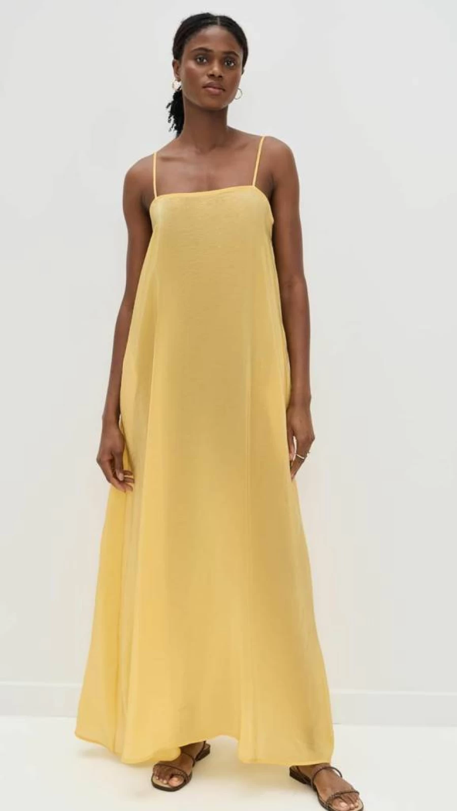 Leset Women's Lana Maxi Dress - Elegant Long Boho Chic Summer Dress