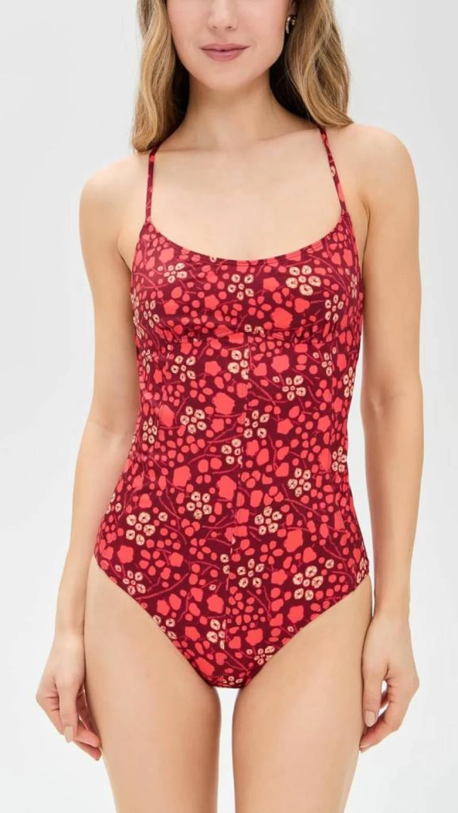 Ulla Johnson Women's Positano Maillot Swimsuit | One-Piece Bathing Suit