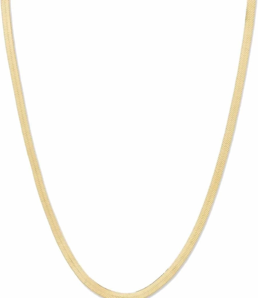 Gorjana Venice Necklace for Women - Elegant Gold Layered Chain Pendant