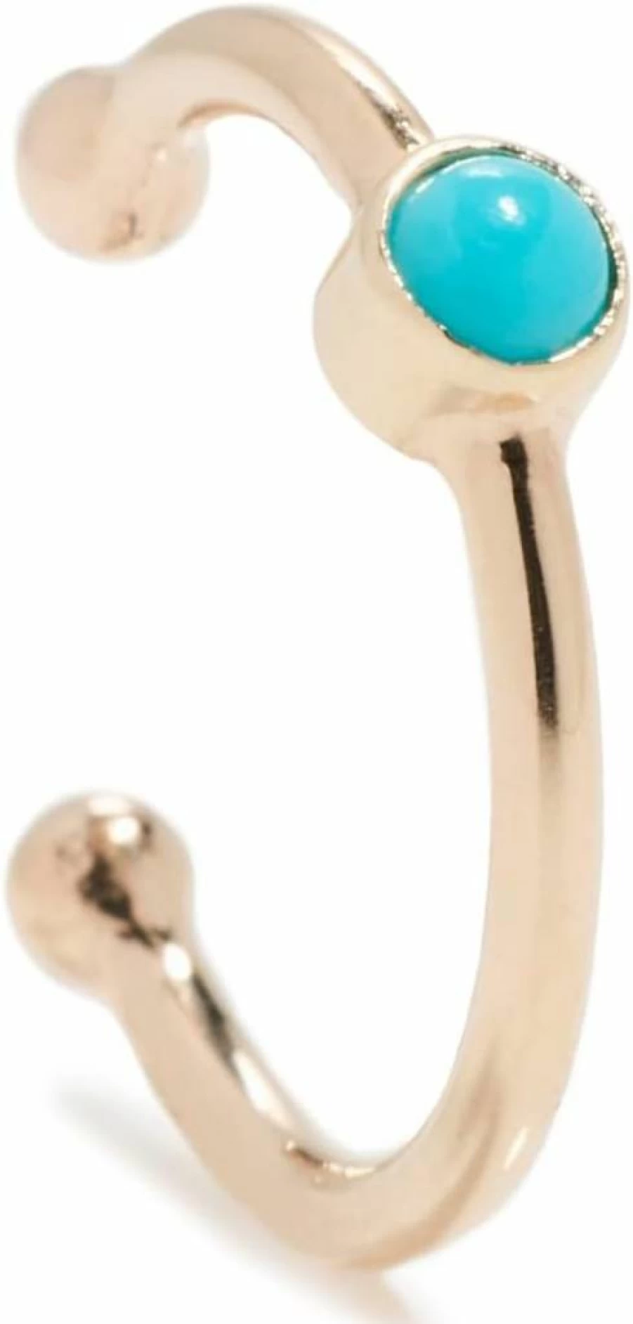 ZOE CHICCO 14K Gold Ear Cuff for Women - Minimalist Cartilage Hoop Earring - Dainty Helix Cuff Jewelry