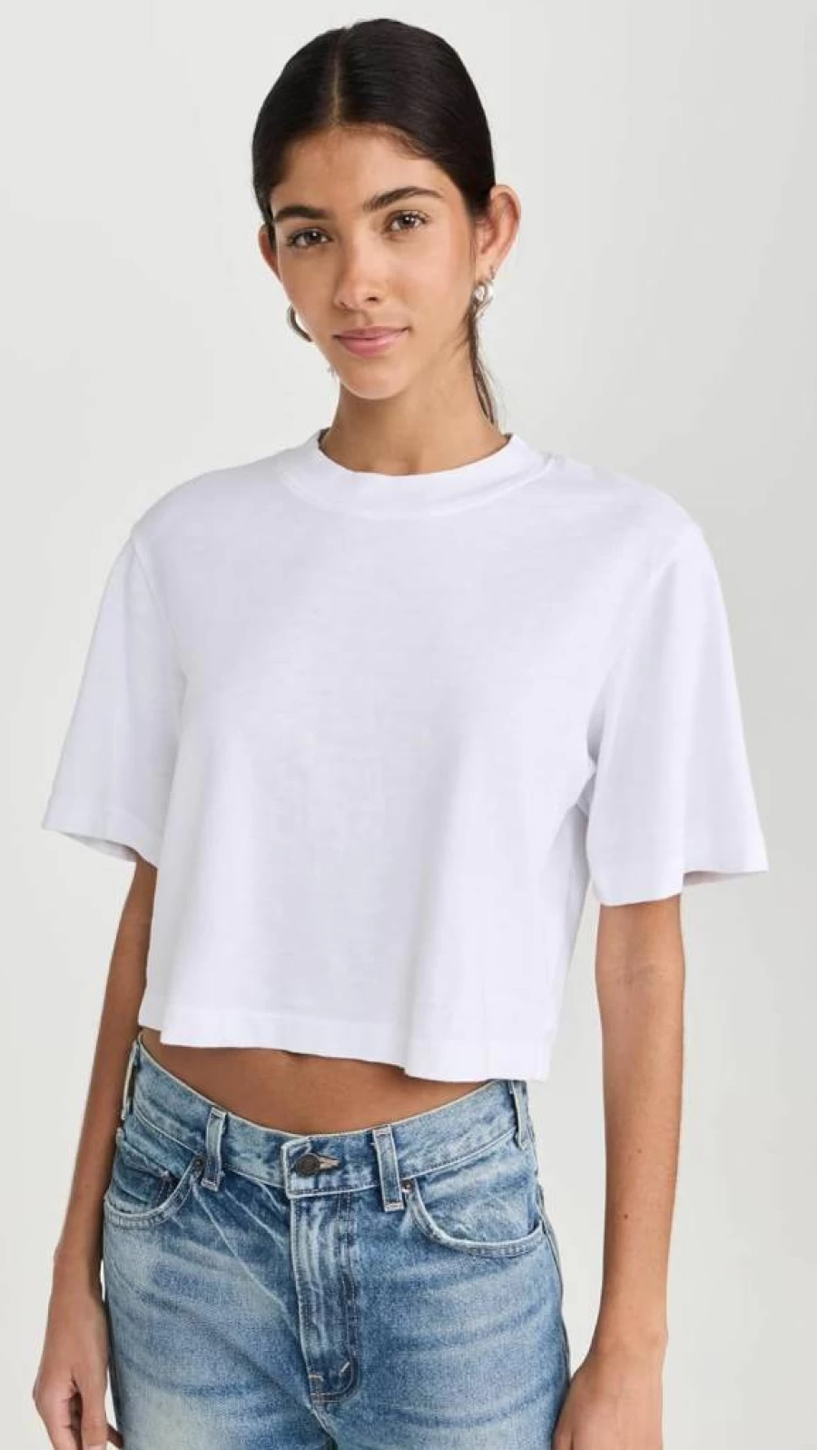 Cotton Citizen Women's Tokyo Crop Tee - Stylish Short Sleeve T-Shirt