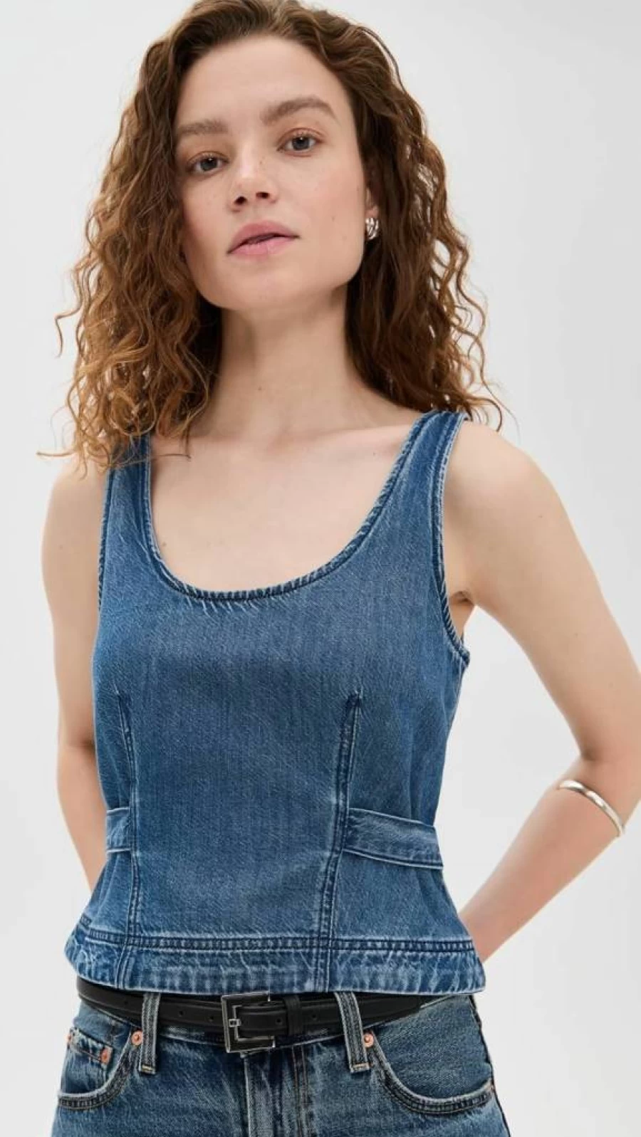 Rag & Bone Women's Estelle Ultra Lightweight Top | Featherweight Comfort & Style