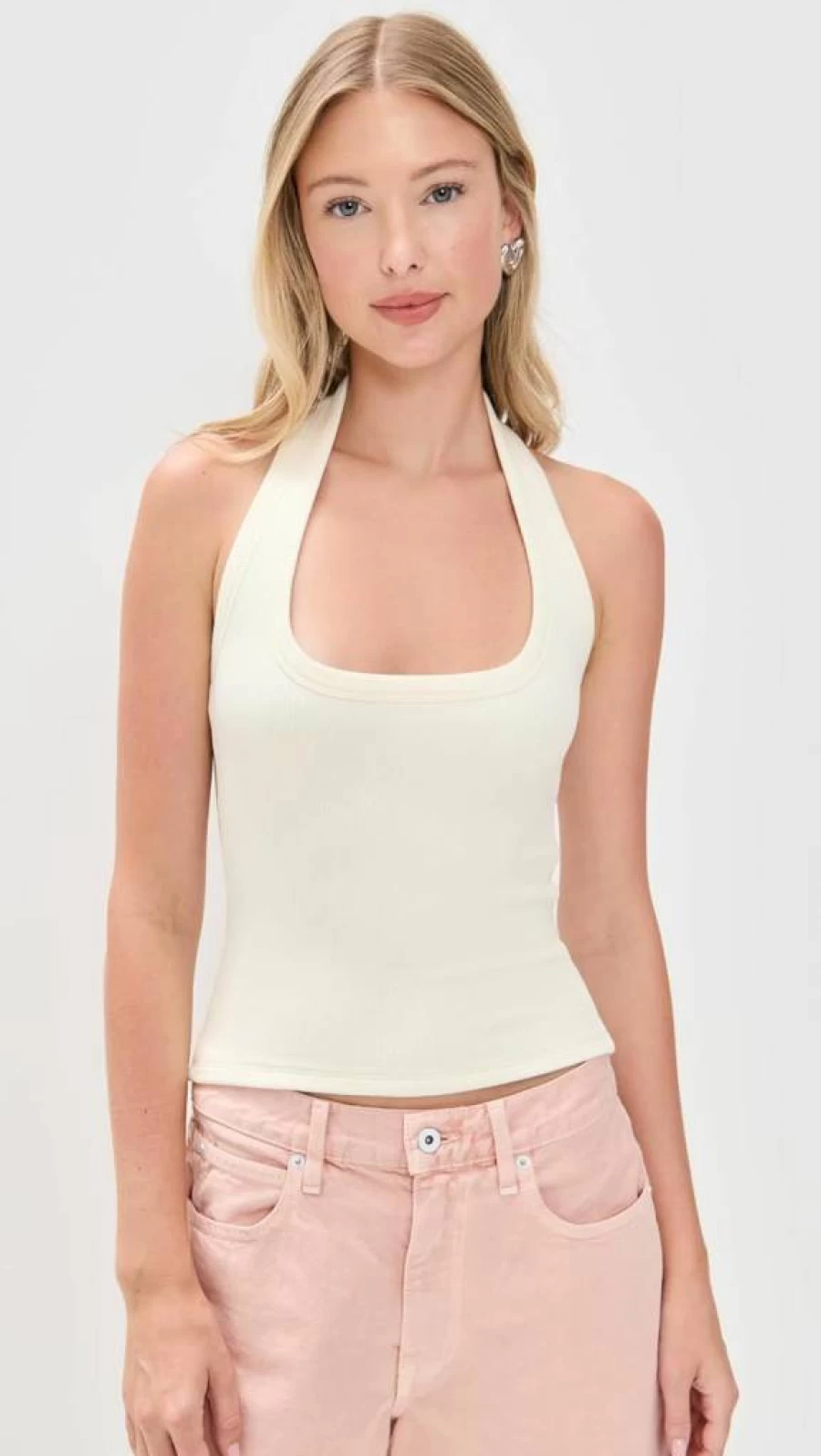 LNA Women's Bradley Halter Top - Stylish Summer Tank for Women