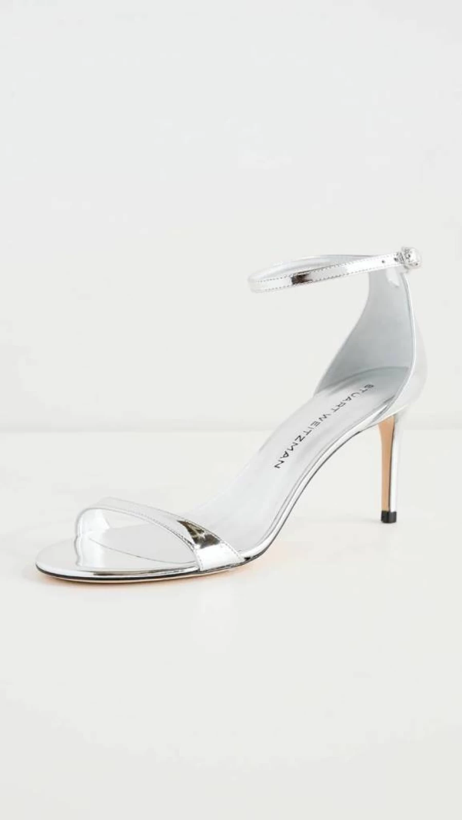 Stuart Weitzman Women's NudistArc 75mm Heel Sandals - Luxury Designer Strappy Shoes
