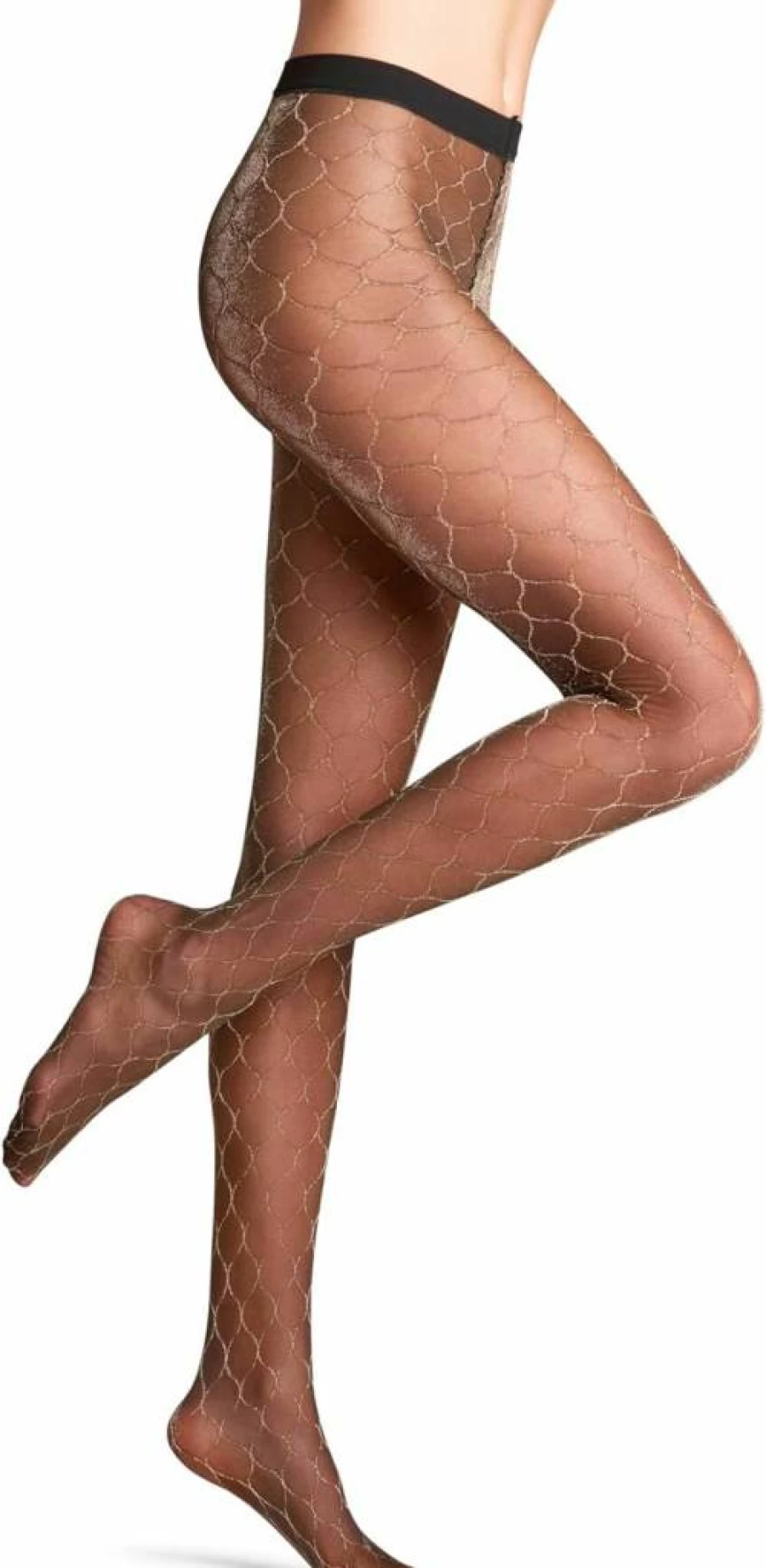 FALKE Women's Fascination 20 Sheer Patterned Tights - 1 Pair, Elegant Design, Premium Quality Hosiery