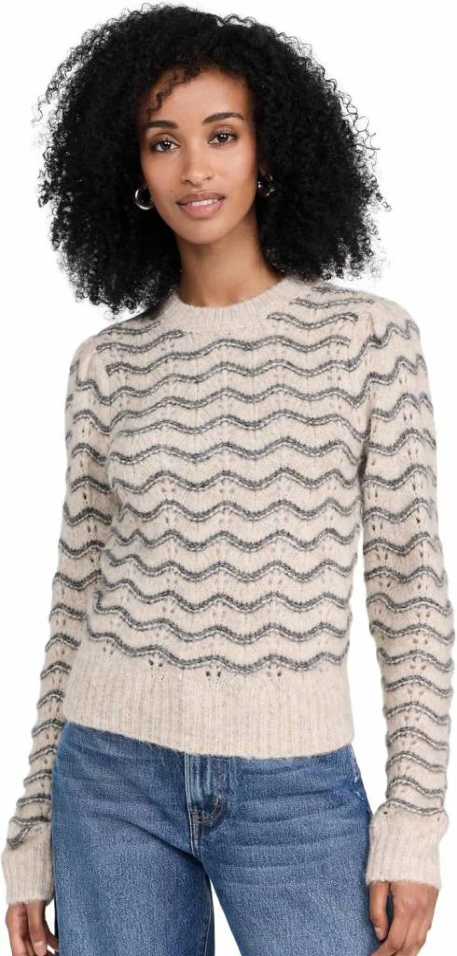 ASTR the Label Jaylani Women's Knit Sweater - Soft Casual Pullover Top