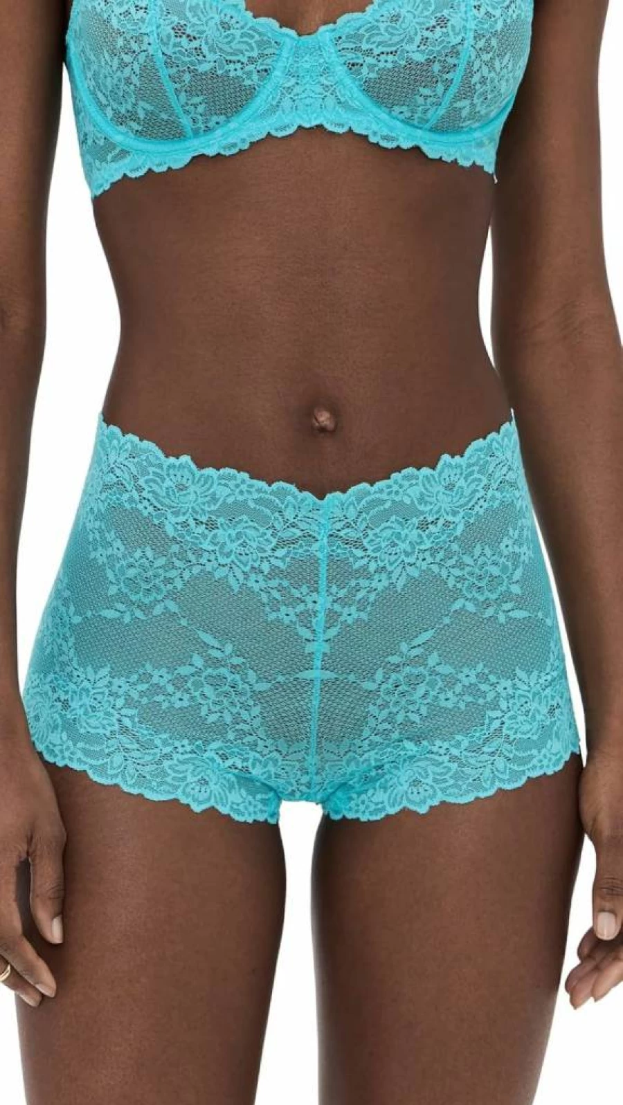 Natori Women's Heavenly Lace Boyshort Panties - Comfortable Lingerie Underwear