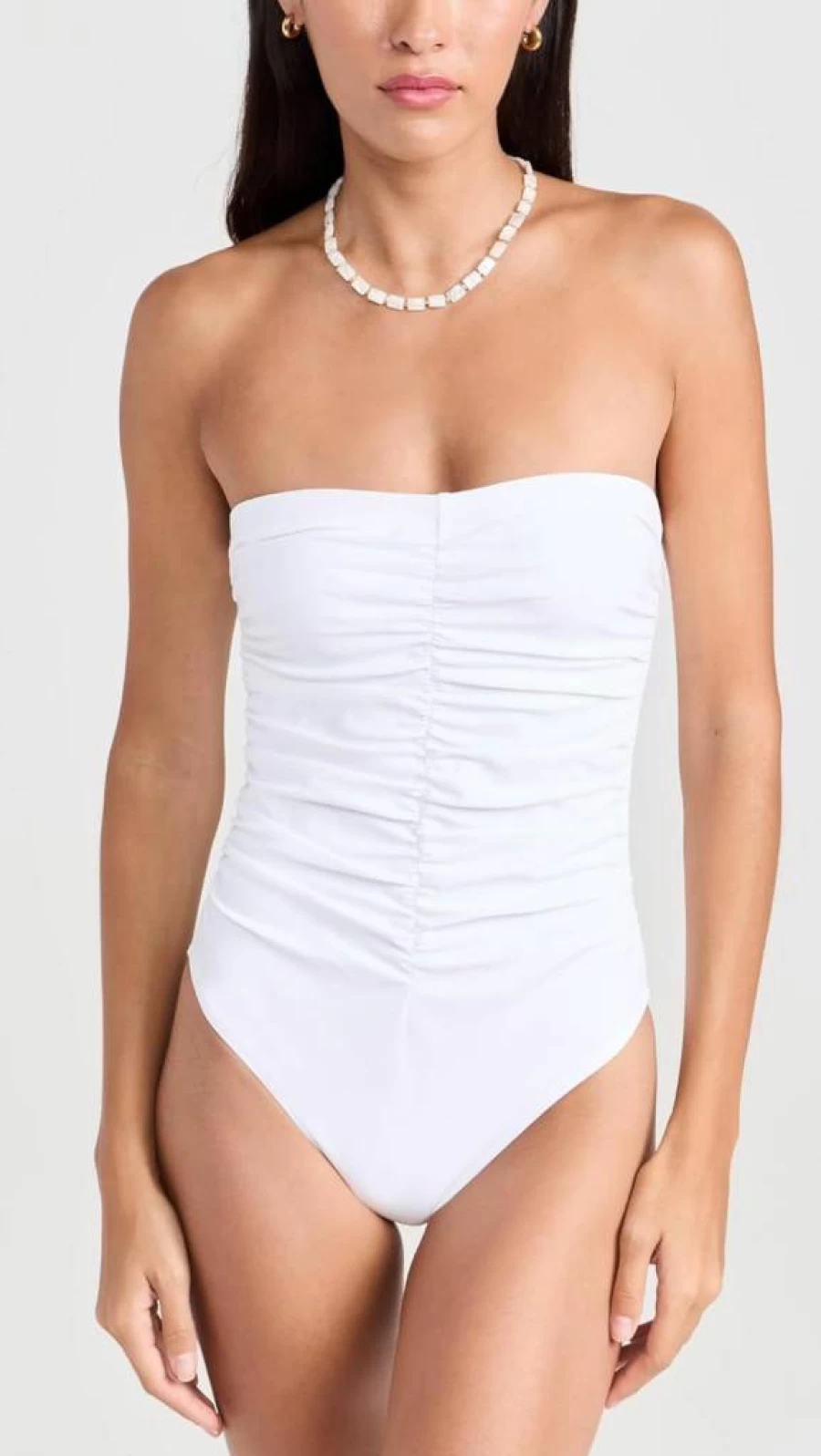 Karla Colletto Women's Bandeau One Piece Swimsuit - Elegant Monokini for Women