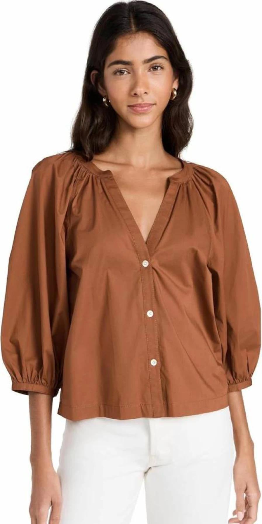 STAUD Women's Dill Top - Stylish Blouse for Women