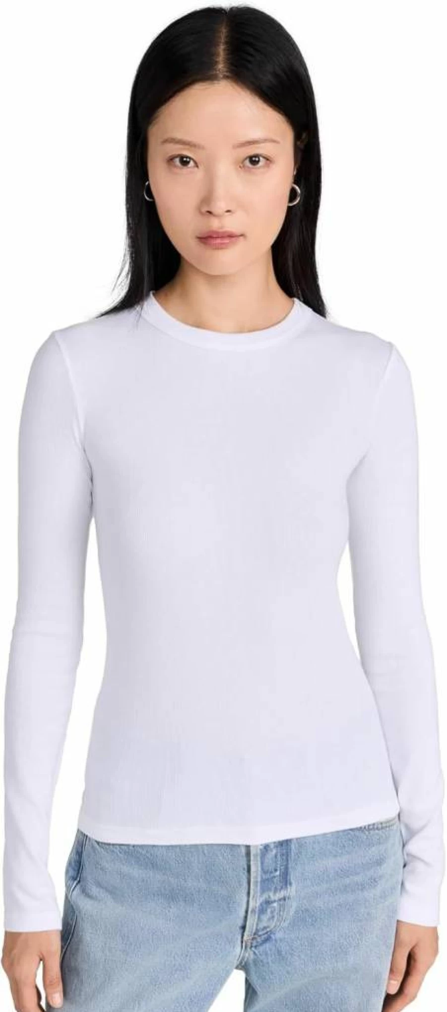 Cotton Citizen Women's Verona Crew Neck T-Shirt - Soft Casual Short Sleeve Top
