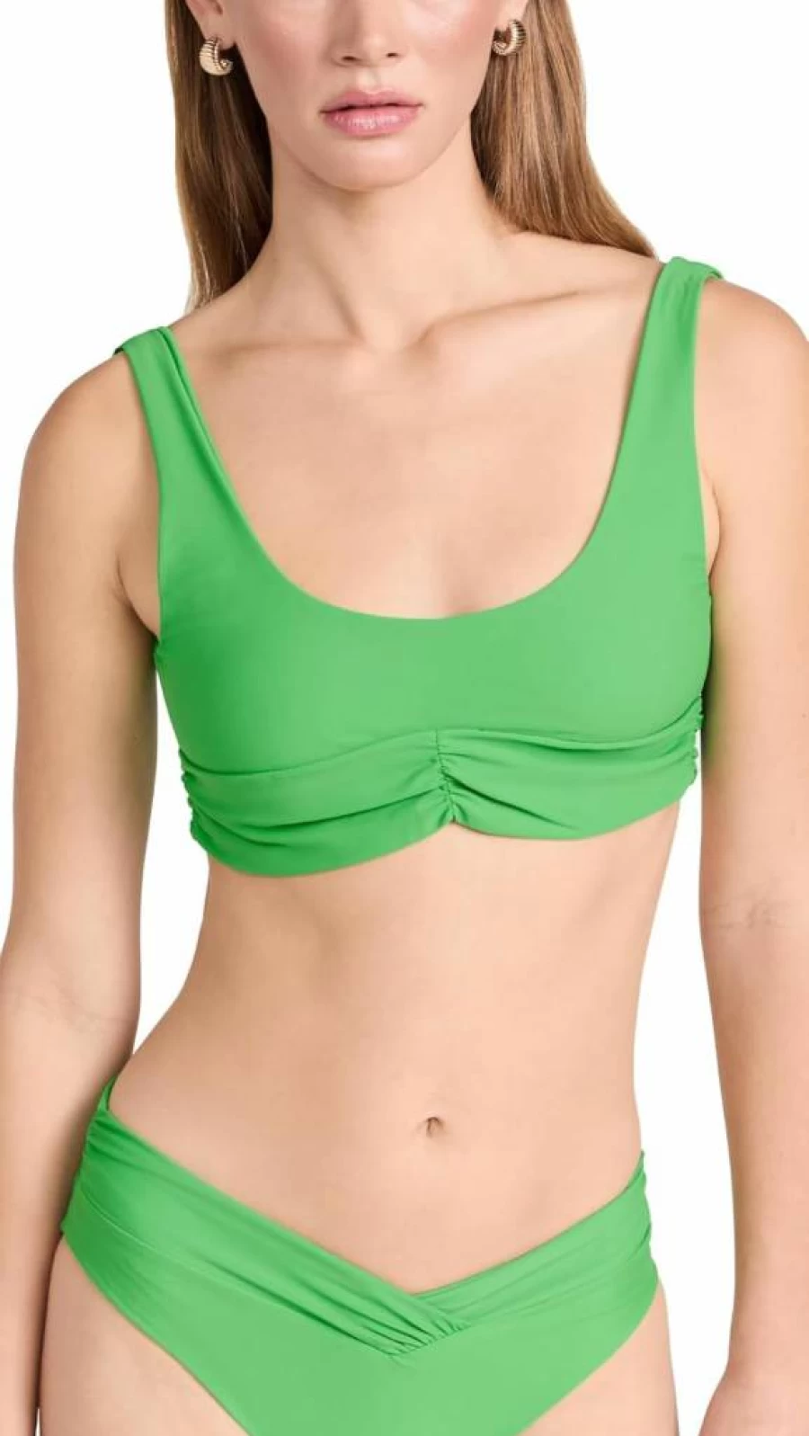 Riot Swim Women's Pico Bikini Top - Sexy & Supportive Swimwear for Summer Beach Vacations
