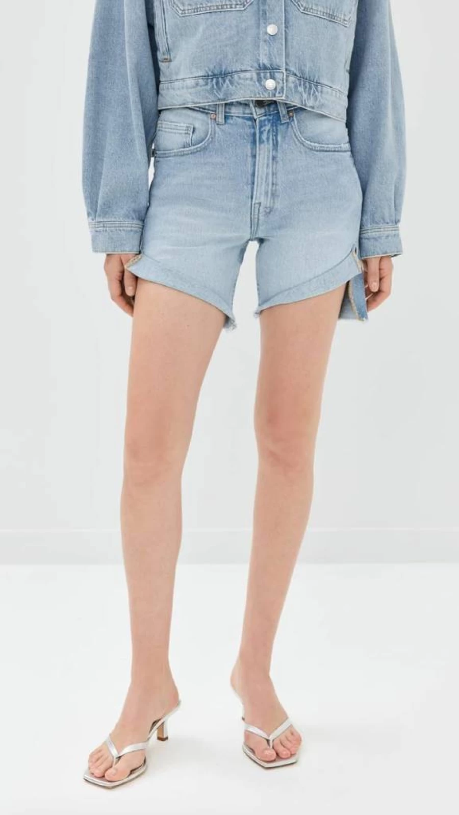 Oak & Acorn Women's Casual High-Waisted Slouchy Shorts - Comfortable Summer Lounge Shorts