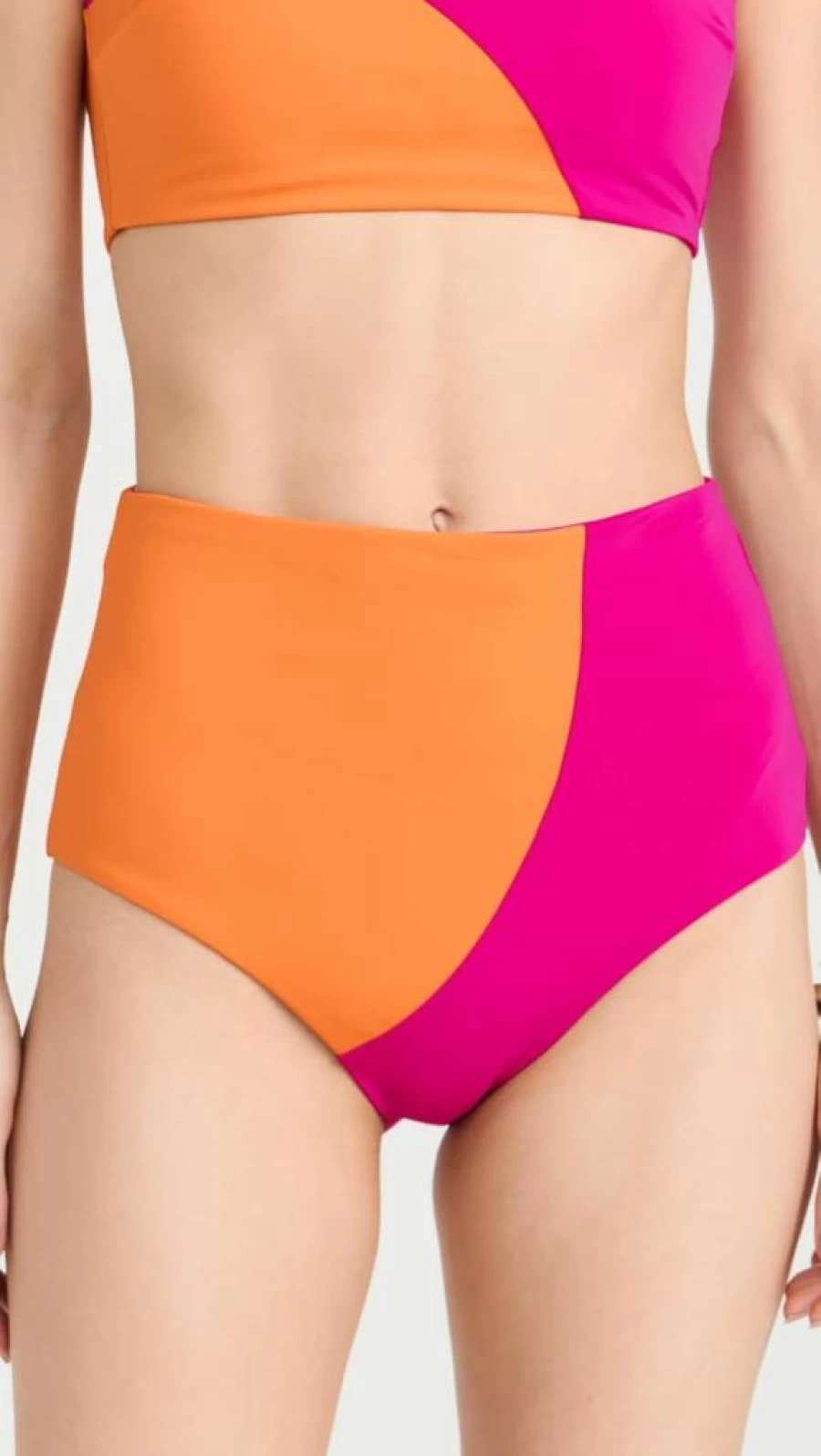 Mara Hoffman Women's Lydia High-Waisted Bikini Bottoms - Stylish Swimwear for Women