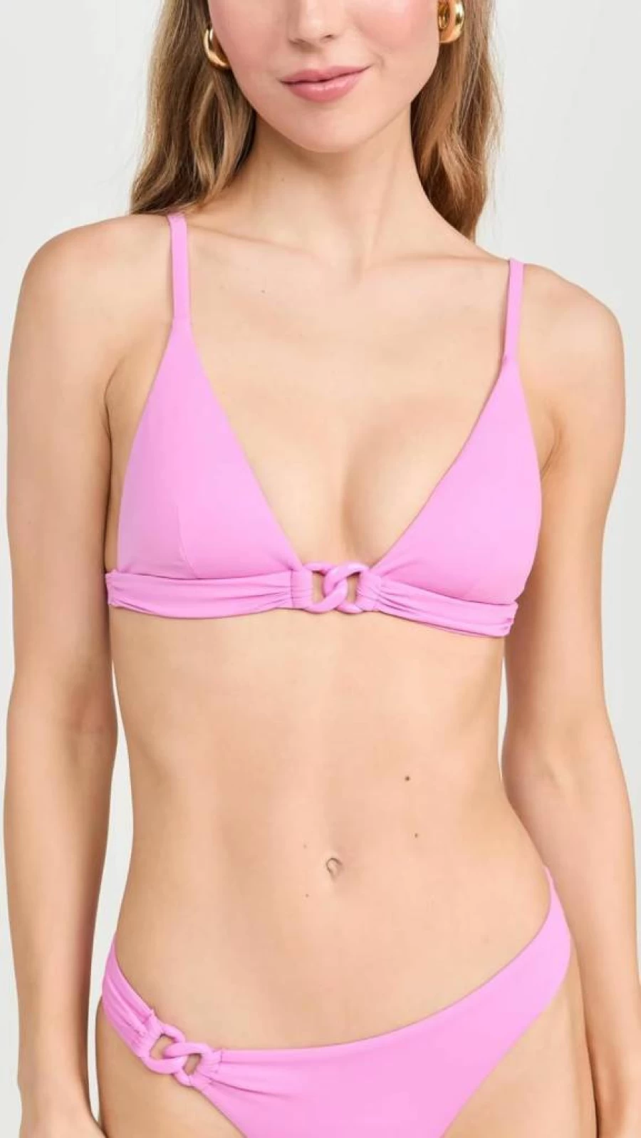 Vitamin A Women's Luxe Link Bralette Top - Comfortable Lace Bralette for Everyday Wear