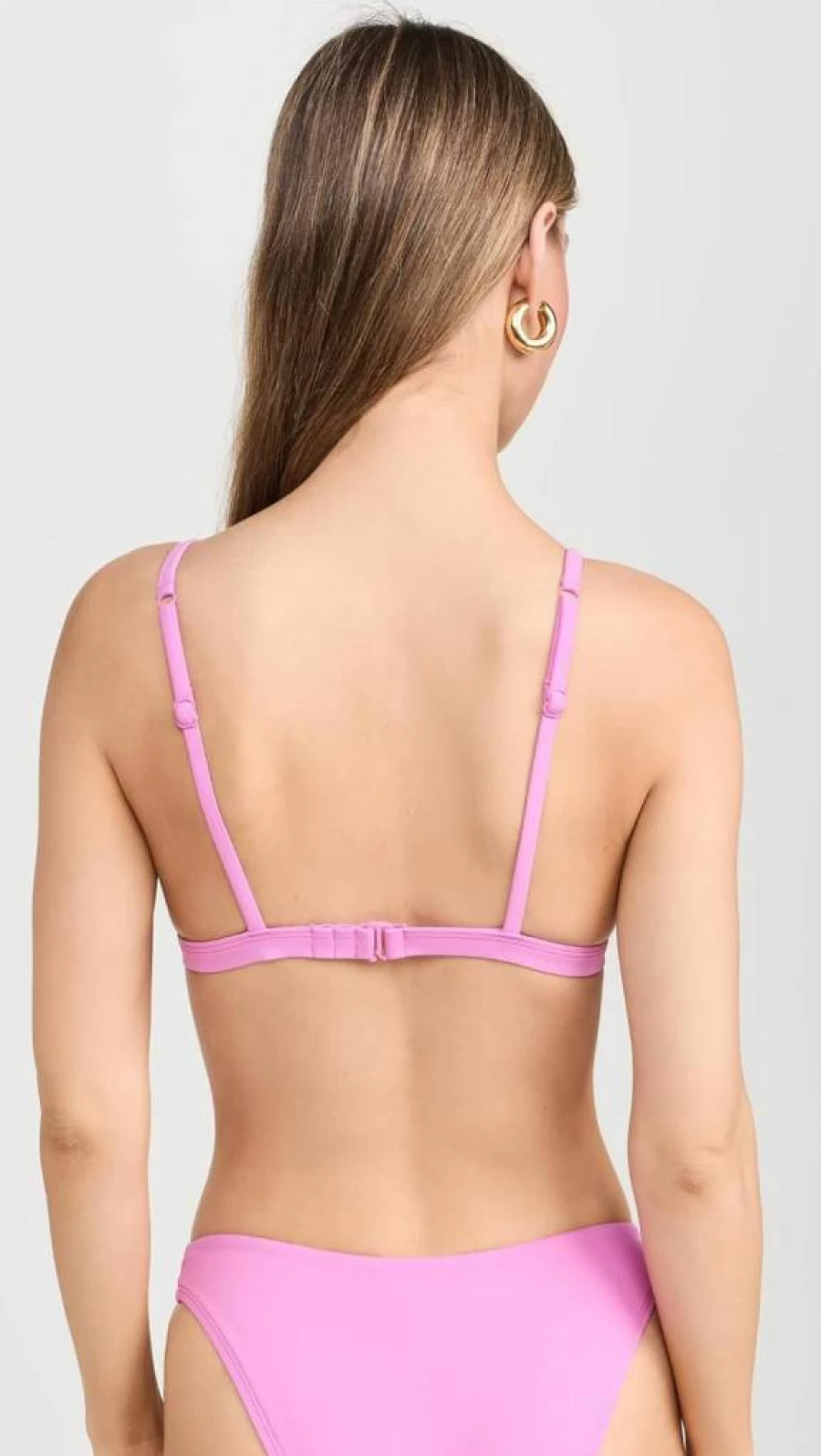 Vitamin A Women's Luxe Link Bralette Top - Comfortable Lace Bralette for Everyday Wear