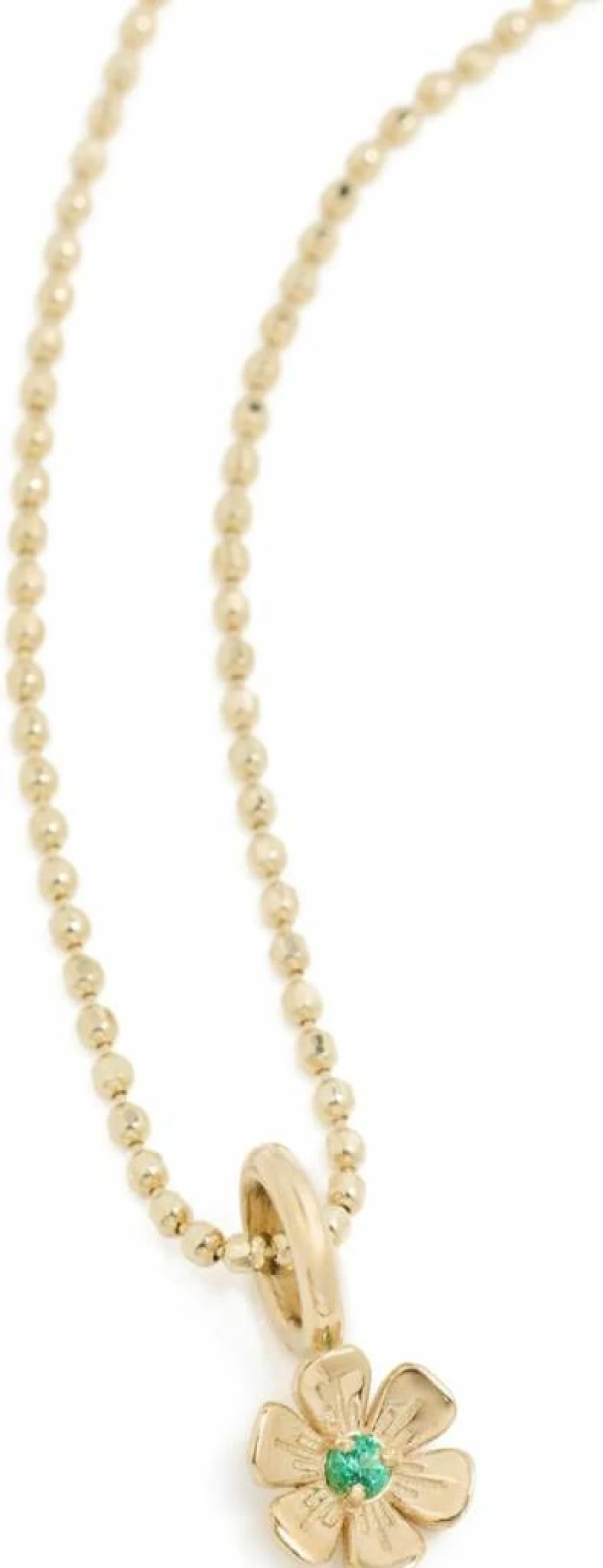 Ariel Gordon Jewelry 14K Gold Birthstone Charm Necklace for Women - Bloom Pendant