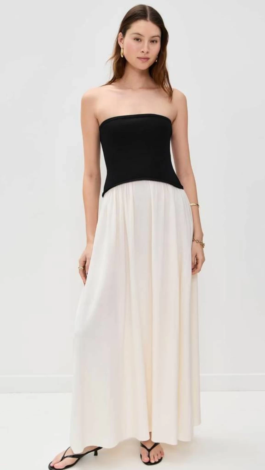 Solid & Striped Women's Strapless Soglio Dress - Elegant Beach & Evening Gown