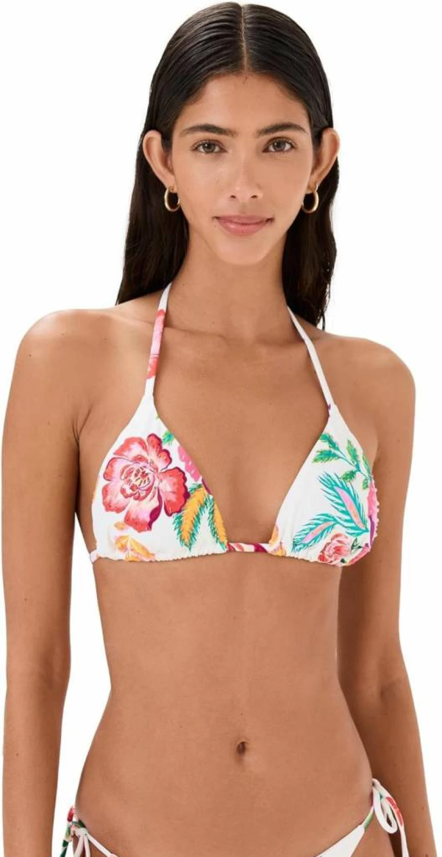 PQ Swim Women's Embroidered Triathlon Top - High-Performance Athletic Swimwear