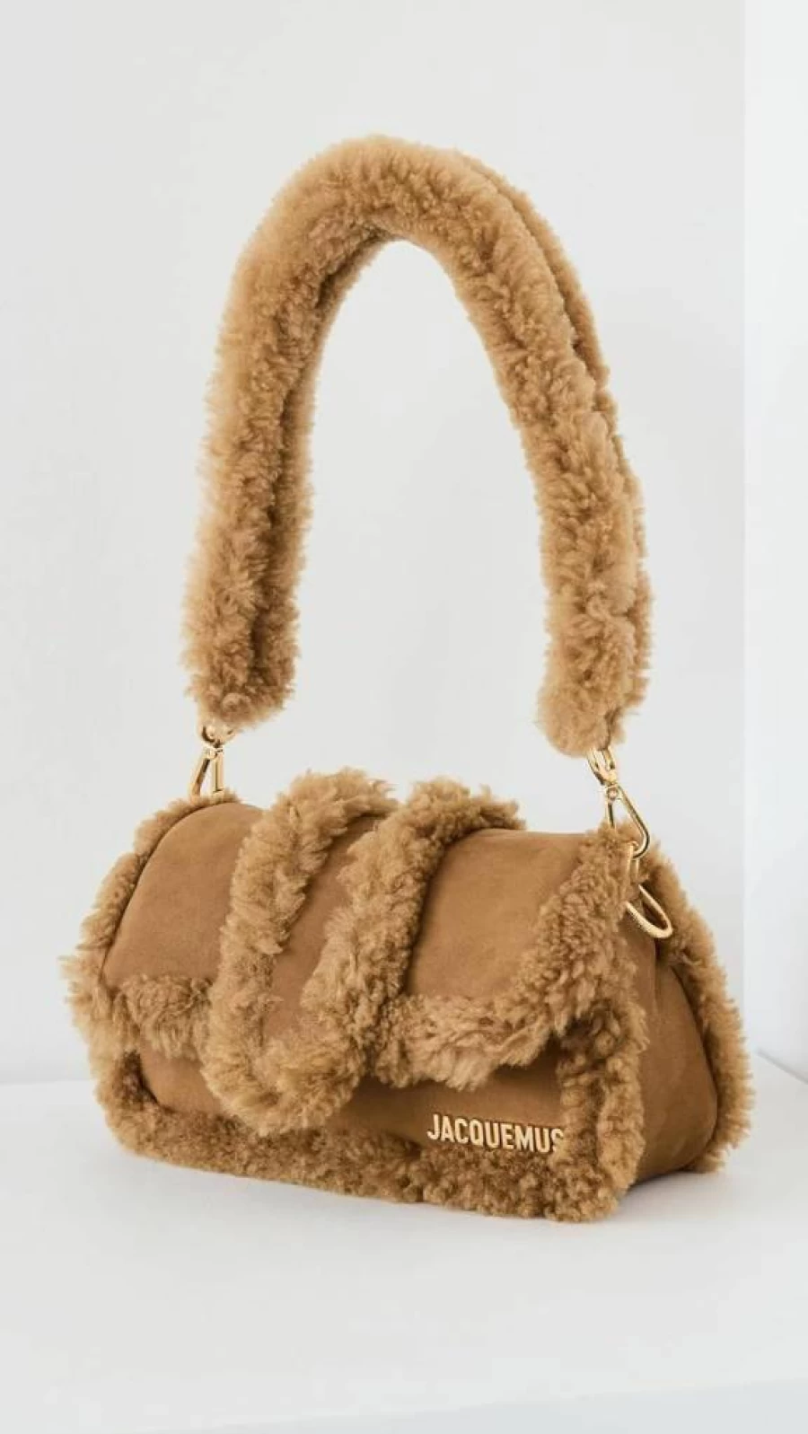 Jacquemus Le Bambimou Women's Soft Shoulder Bag Petit Doux Luxury Designer Handbag
