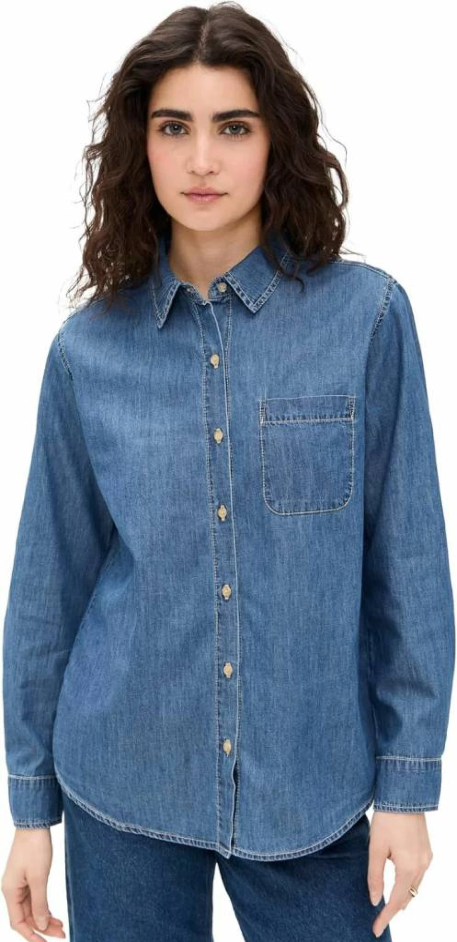 Velvet Kassa Women's Button Down Shirt - Elegant Velvet Top for Women