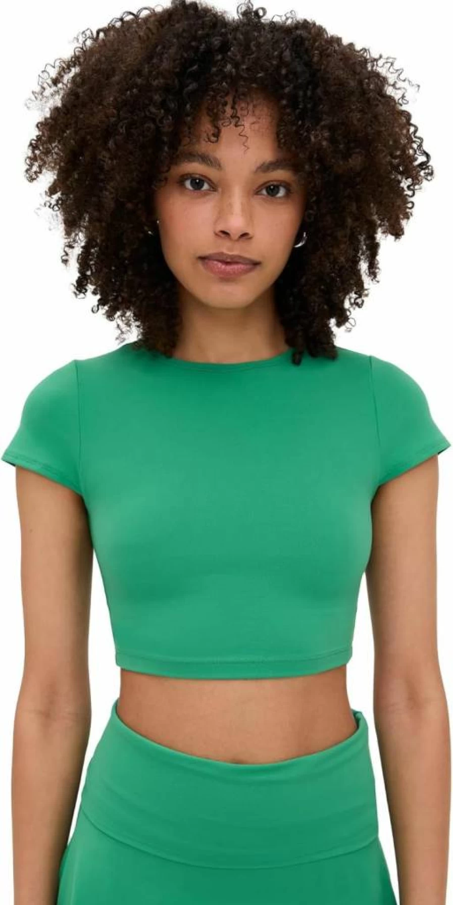 Year of Ours Women's Studio Cropped T-Shirt | Soft Cotton Short Sleeve Tee
