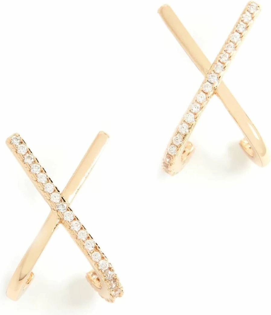 SHASHI Women's Kriss Kross Drop Dangle Earrings for Women Trendy Fashion Jewelry Gift