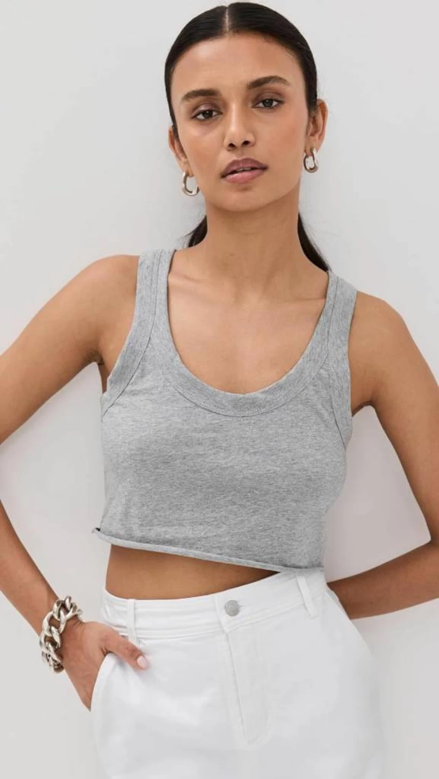 ALC Women's Halsey Sleeveless Tank Top - Casual Stretch Fit Summer Blouse