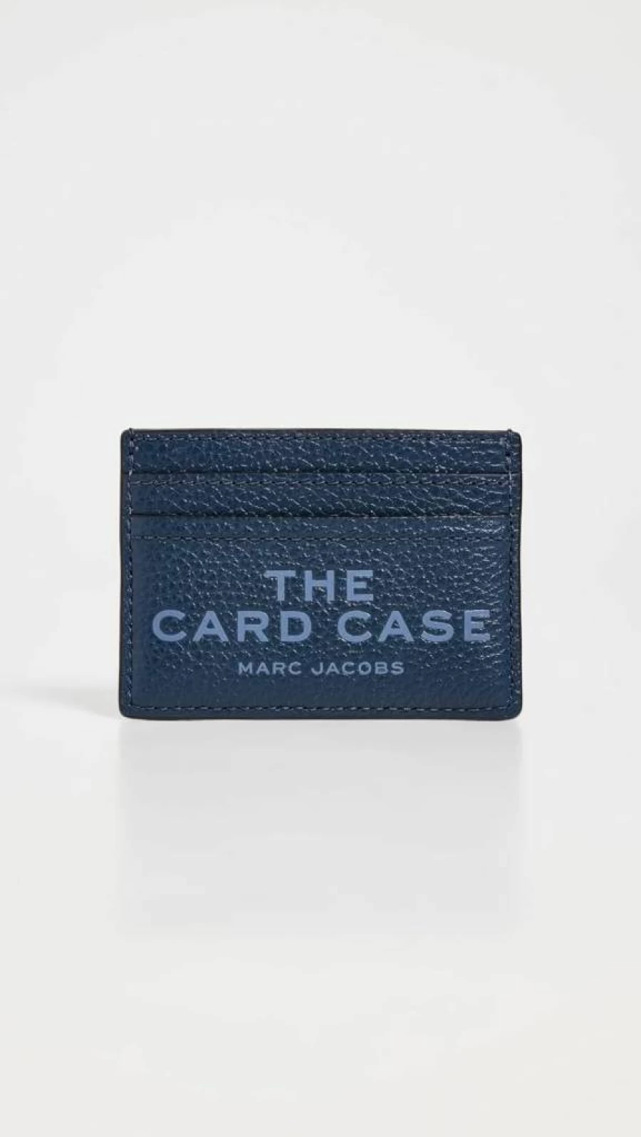 Marc Jacobs Leather Card Holder - Slim RFID-Blocking Wallet for Cards & Cash