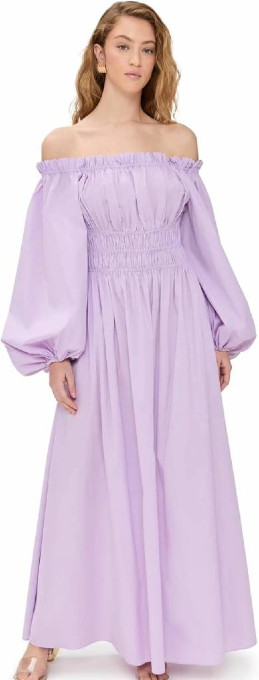 Caroline Constas Women's Raquela Off-Shoulder Ruffle Maxi Dress - Elegant Summer Beach Gown