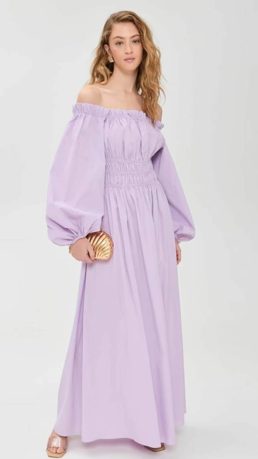 Caroline Constas Women's Raquela Off-Shoulder Ruffle Maxi Dress - Elegant Summer Beach Gown