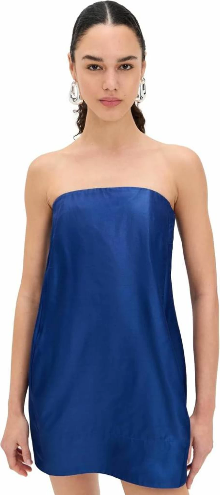 STAUD Lidia Silk Dress for Women - Elegant & Luxurious Style