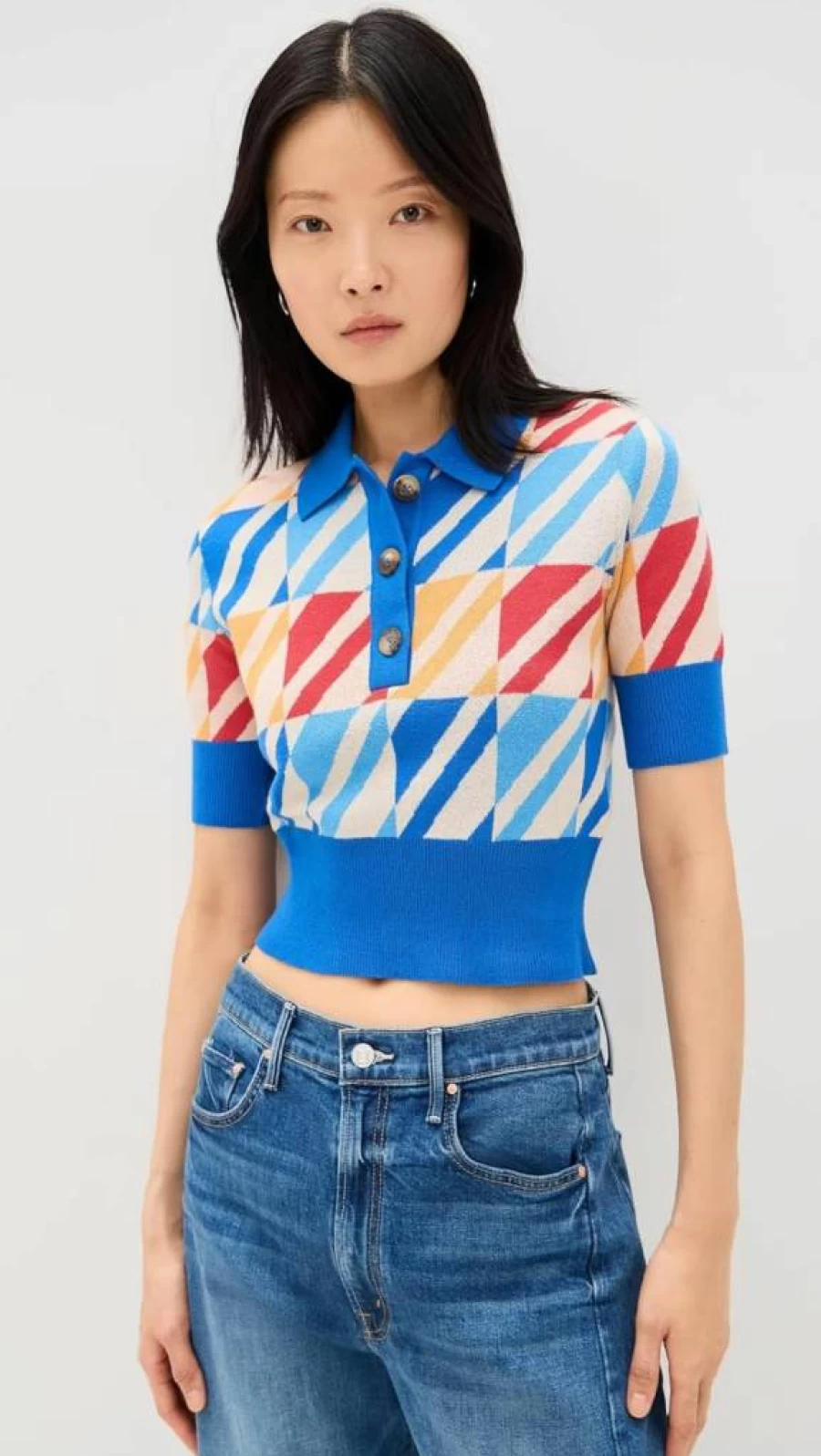 MOTHER Women's Dandy Henley Top - Stylish Casual Shirt for Women