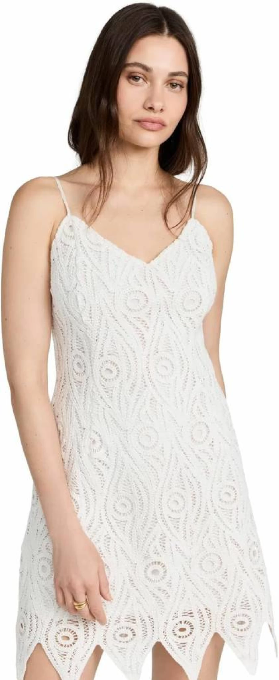Chloe Kristyn Women's Valencia Dress - Elegant Flowy Summer Dress with V-Neck and Floral Print