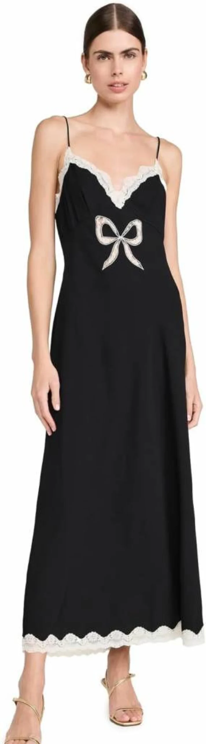 LOVESHACKFANCY Women's Manuela Floral Dress - Boho Chic Maxi Dress for Women